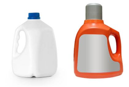 Milk Jug and Detergent Bottle, recycle