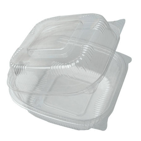 Plastic take-out container, recycle