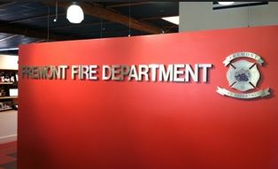 Fremont Fire Department sign