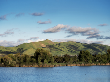 View of Fremont hills