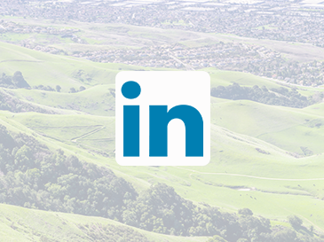 hills and linkedin icon