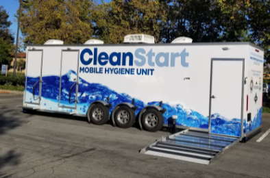 CleanStart Unit angled