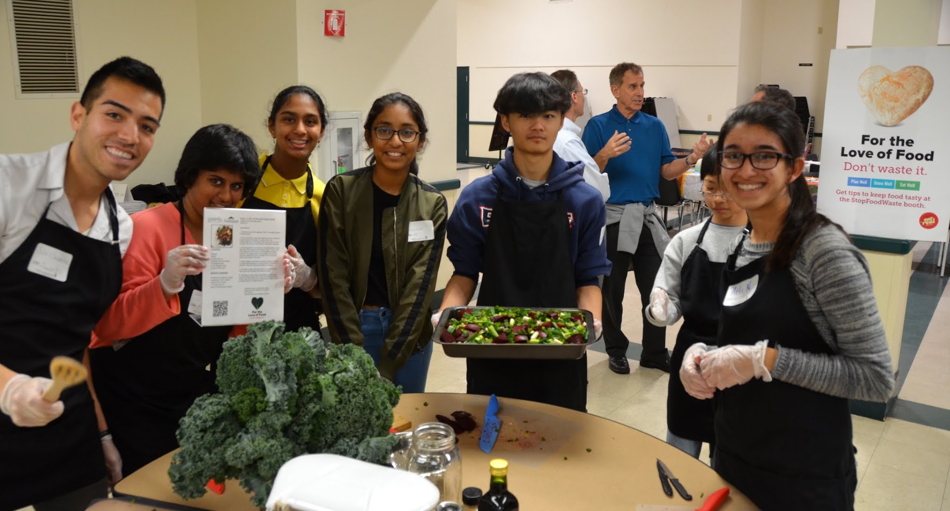 Group of people at StopWaste event