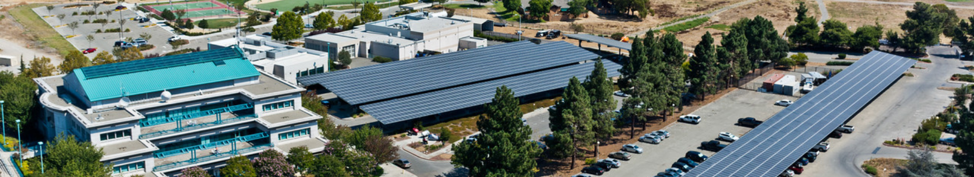 Fremont City facilities with solar carports