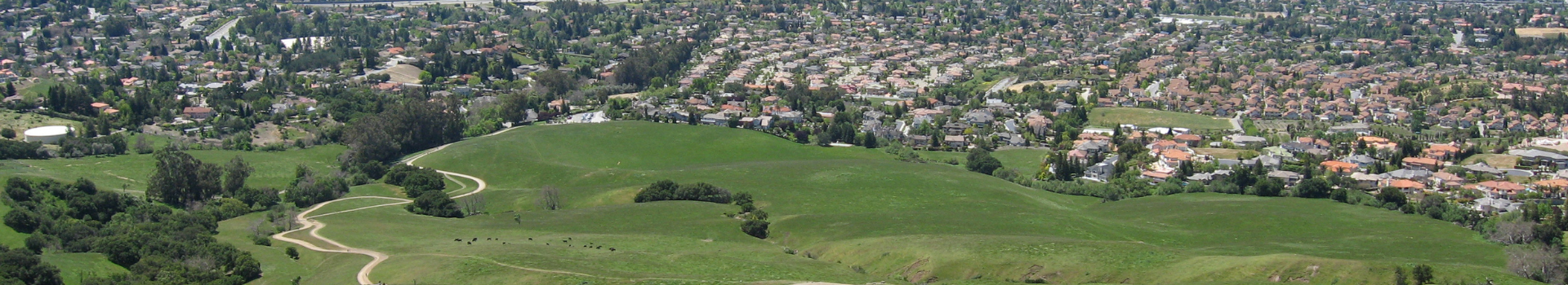 Fremont view from hills