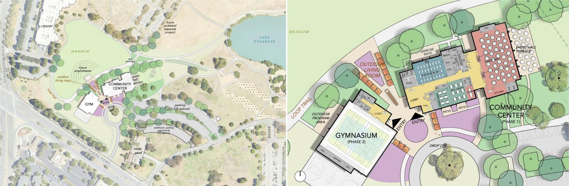 Community Center Conceptual Conceptual and Building Plan